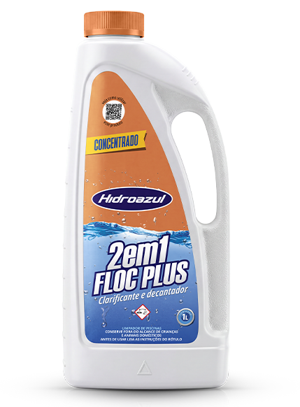 Floc Plus 2 em 1 Hidroazul